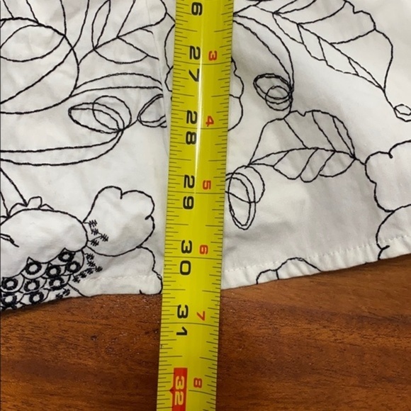 WHBM - Embroidered Strapless Dress - Picture 13 of 14